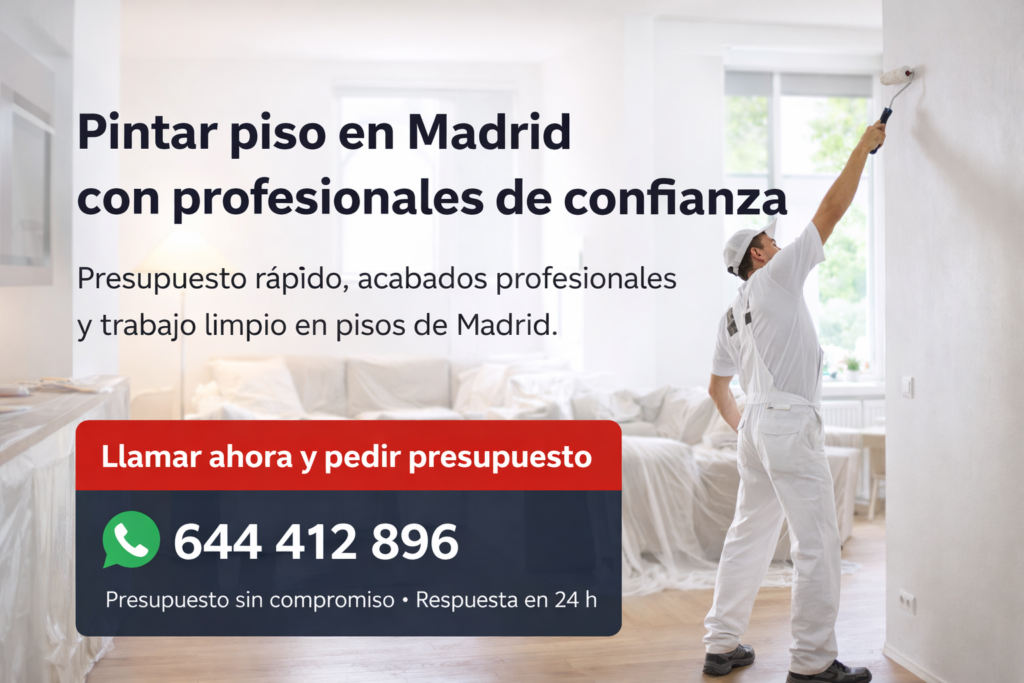 pintar piso en madrid